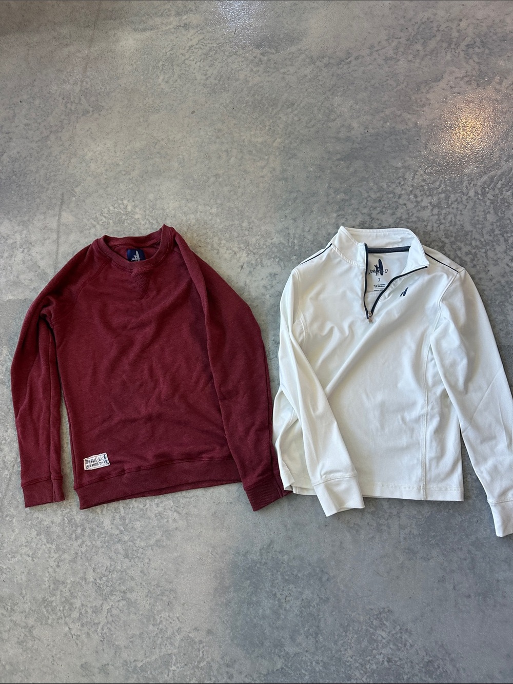 johnnie-O Kids Burgundy Crewneck Sweatshirt